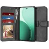 Калъф тип тефтер за Oppo Reno14 – Techsuit Diary Book – Черен