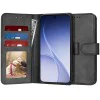 Калъф тип тефтер за Oppo Reno15 F / Reno15 FS 5G - Techsuit Diary Book - Черен