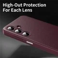 Калъф тип тефтер за Samsung Galaxy A27 5G SmartView Series - Techsuit - Червен
