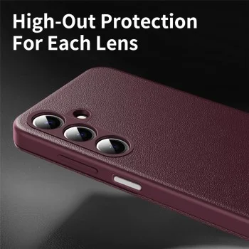 Калъф тип тефтер за Samsung Galaxy A27 5G SmartView Series - Techsuit - Червен