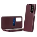 Калъф тип тефтер за Samsung Galaxy A27 5G SmartView Series - Techsuit - Червен