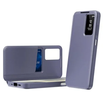 Калъф тип тефтер за Samsung Galaxy A27 5G SmartView Series - Techsuit - Лилав