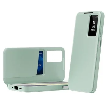 Калъф тип тефтер за Samsung Galaxy A27 5G SmartView Series - Techsuit - Зелен