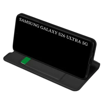 Калъф тип тефтер за Samsung Galaxy S26 Ultra - Techsuit Magskin Book - Черен