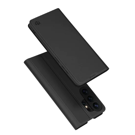 Калъф тип тефтер за Samsung Galaxy S26 Ultra - Techsuit Magskin Book - Черен