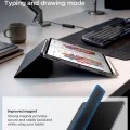Калъф тип тефтер за Samsung Galaxy Tab S12 Ultra / Tab S11 Ultra Liquid Air Folio (ACS11821) - Spigen - Черен