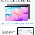 Калъф тип тефтер за Samsung Galaxy Tab S12 Ultra / Tab S11 Ultra Liquid Air Folio (ACS11821) - Spigen - Черен