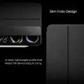 Калъф тип тефтер за Samsung Galaxy Tab S12 Ultra / Tab S11 Ultra Liquid Air Folio (ACS11821) - Spigen - Черен