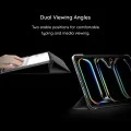 Калъф тип тефтер за Samsung Galaxy Tab S12 Ultra / Tab S11 Ultra Liquid Air Folio (ACS11821) - Spigen - Черен