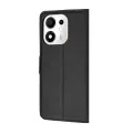 Калъф тип тефтер Techsuit Leather Folio - Honor 600 Smart - Черен