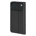 Калъф тип тефтер Techsuit Magskin Book - iPhone 18 Pro / iPhone 17 Pro - Черен