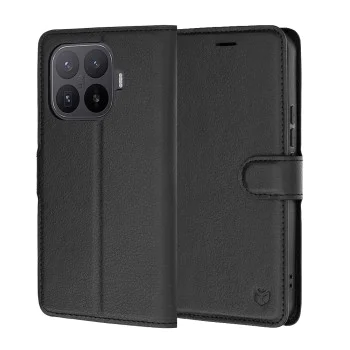Калъф тип тефтер за Xiaomi 17T Pro - Leather Folio - Techsuit - Черен
