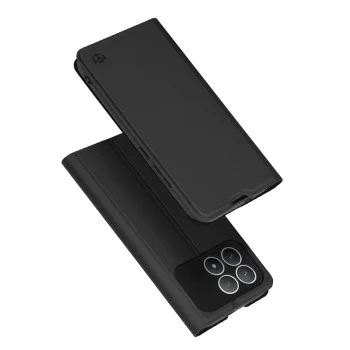 Калъф тип тефтер за Xiaomi Poco F8 Pro - Techsuit Magskin Book - Черен