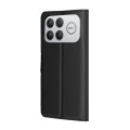 Калъф тип тефтер за Xiaomi Poco F8 Ultra - Techsuit Leather Folio - Черен