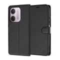 Калъф тип тефтер за Xiaomi Redmi 17C 5G Leather Folio - Techsuit - Черен
