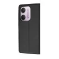 Калъф тип тефтер за Xiaomi Redmi 17C 5G Leather Folio - Techsuit - Черен