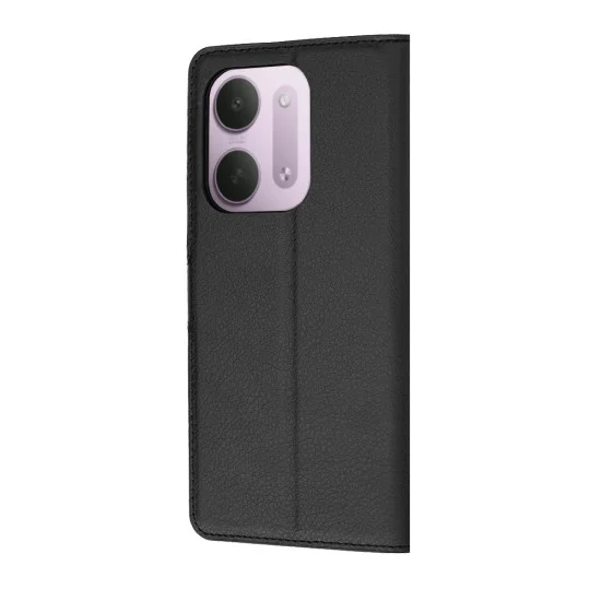 Калъф тип тефтер за Xiaomi Redmi 17C 5G Leather Folio - Techsuit - Черен