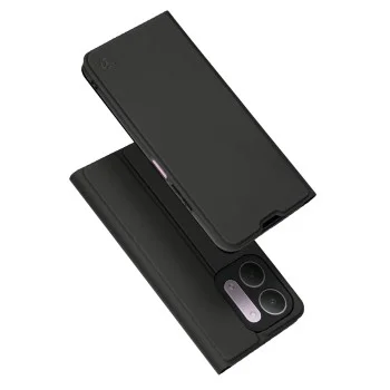 Калъф тип тефтер за Xiaomi Redmi 17C 5G Magskin Book - Techsuit - Черен