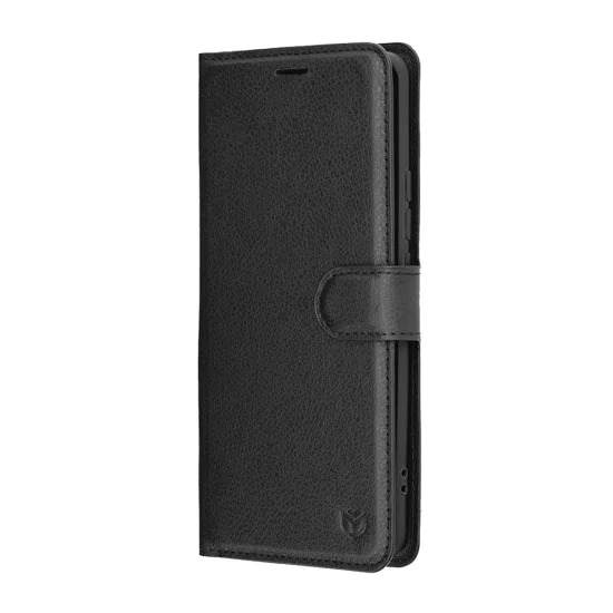 Калъф тип тефтер за Xiaomi Redmi Note 15 / Poco M8 5G - Techsuit Leather Folio - Черен