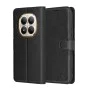 Калъф тип тефтер за Xiaomi Redmi Note 15 Pro+ 5G / Poco M8 Pro 5G - Techsuit Leather Folio - Черен