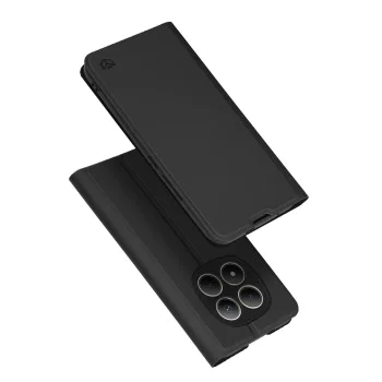 Калъф тип тефтер за Xiaomi Redmi Note 15 Pro+ 5G / Poco M8 Pro 5G - Techsuit Magskin Book - Черен