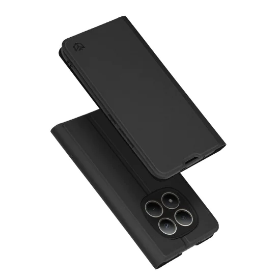Калъф тип тефтер за Xiaomi Redmi Note 15 Pro+ 5G / Poco M8 Pro 5G - Techsuit Magskin Book - Черен