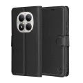 Калъф тип тефтер за Xiaomi Redmi Note 15 Pro 5G - Techsuit Leather Folio - Черен