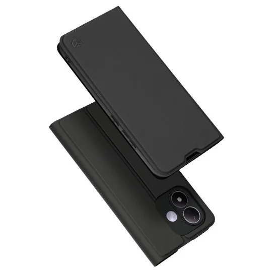 Калъф тип тефтер за Xiaomi Redmi Note 17 4G / Redmi Note 17 5G Magskin Book - Techsuit - Черен