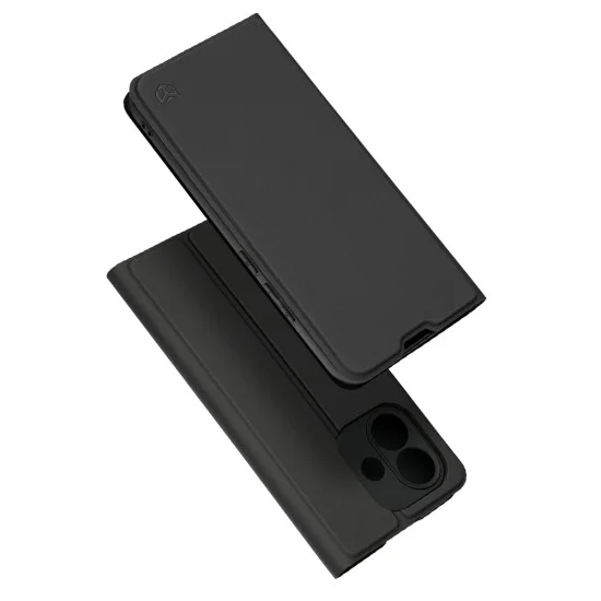 Калъф тип тефтер за Xiaomi Redmi Note 17 4G / Redmi Note 17 5G Magskin Book - Techsuit - Черен