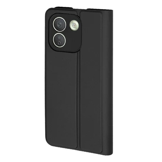 Калъф тип тефтер за Xiaomi Redmi Note 17 Pro Max Magskin Book - Techsuit - Черен