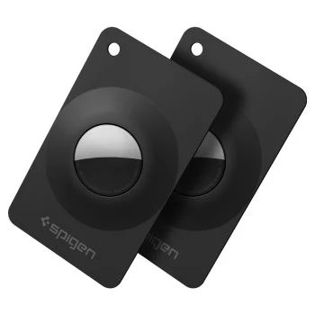 Калъф за Apple AirTag Spigen Air Fit 2 (ACS11199) (2 броя в комплект) - Черен