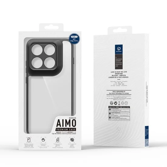 Калъф Dux Ducis Aimo Series - Motorola Edge 70 Pro - Черен