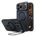Калъф ESR Classic Hybrid HaloLock Kickstand - iPhone 18 Pro Max / iPhone 17 Pro Max - Матово черен