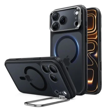 Калъф ESR Classic Hybrid HaloLock Kickstand - iPhone 18 Pro Max / iPhone 17 Pro Max - Матово черен