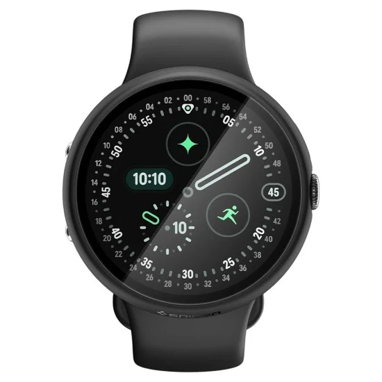 Калъф за Google Pixel Watch 4 41mm / Watch 5 41mm Thin Fit 360 (ACS11750) - Spigen - Черен