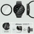 Калъф за Google Pixel Watch 4 41mm / Watch 5 41mm Thin Fit 360 (ACS11750) - Spigen - Черен