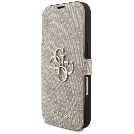 Guess - Book 4G Metal Logo (GUBKP18L4GMGPI) - iPhone 18 Pro / iPhone 17 Pro - Pink