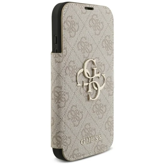 Guess - Book 4G Metal Logo (GUBKP18L4GMGPI) - iPhone 18 Pro / iPhone 17 Pro - Pink