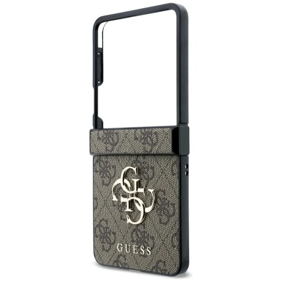 Калъф Guess Hardcase 4G Big Logo (GUHCZF84GMGBR) - Samsung Galaxy Z Flip8 - Кафяв
