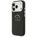 Калъф Karl Lagerfeld HC MagSafe Leather EMB. Ring with Karl RSG Logo (KLHMP18LPSKRSGEK) - iPhone 18 Pro / iPhone 17 Pro - Черен
