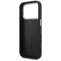 Калъф Karl Lagerfeld HC MagSafe Leather EMB. Ring with Karl RSG Logo (KLHMP18LPSKRSGEK) - iPhone 18 Pro / iPhone 17 Pro - Черен