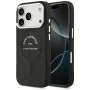 Калъф Karl Lagerfeld HC MagSafe Leather EMB. Ring with Karl RSG Logo (KLHMP18LPSKRSGEK) - iPhone 18 Pro / iPhone 17 Pro - Черен