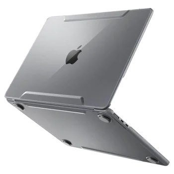 Калъф за MacBook Air 13 (2022 / 2024 / 2025 / 2026) - Thin Fit - Spigen - Прозрачен (Crystal Clear)