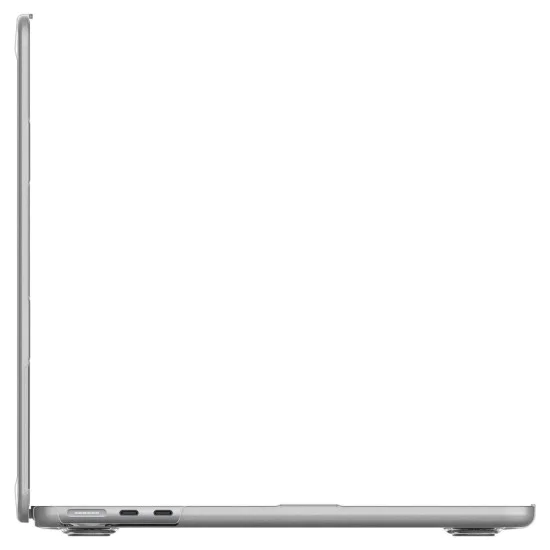 Калъф за MacBook Air 13 (2022 / 2024 / 2025 / 2026) - Thin Fit - Spigen - Прозрачен (Crystal Clear)