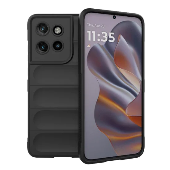 Калъф за Motorola Edge 50 Neo / ThinkPhone 25 - Magic Shield - Techsuit - Черен