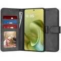 Калъф за Motorola Moto G86 - Techsuit - Diary Book - Черен