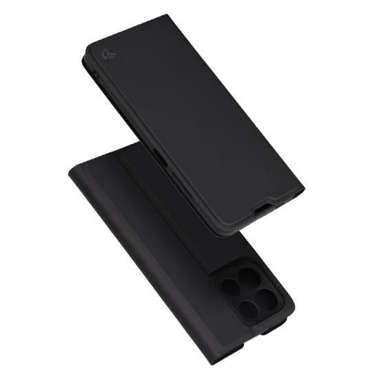 Калъф за Motorola Moto G86 - Techsuit - Magskin Book - Черен