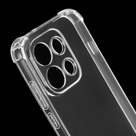 Калъф за Oppo Reno16 - Shockproof Clear Silicone - Techsuit - Прозрачен