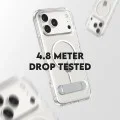 Калъф PanzerGlass® CARE Feature Kickstand MagSafe - iPhone 17 Pro Max - Прозрачен