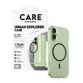 Калъф PanzerGlass® CARE Flagship Urban Explorer Black MagSafe - iPhone 17 - Прозрачен
